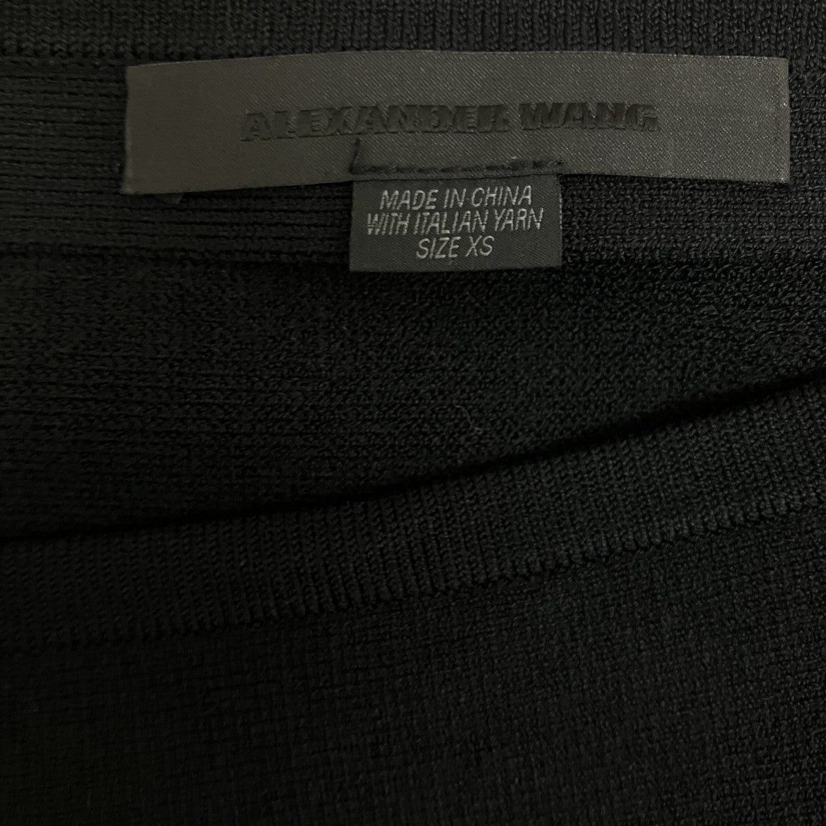 ALEXANDER WANG ニットミニスカート100337 古着・中古-5枚目のアイテム画像