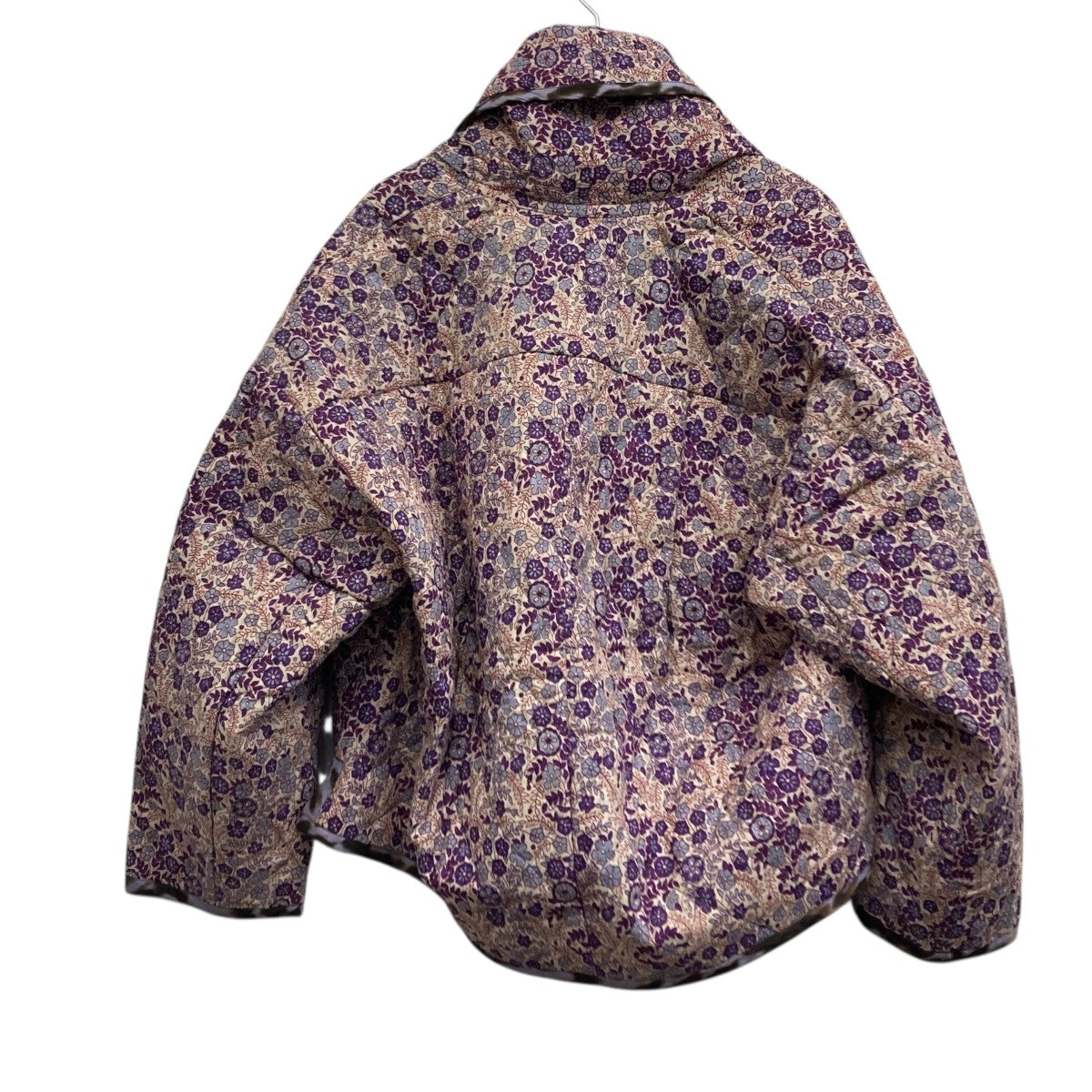 sara mallika Cotton Jacquard Flower Print Jacketフラワージャガードジャケット 古着・中古-2枚目のアイテム画像