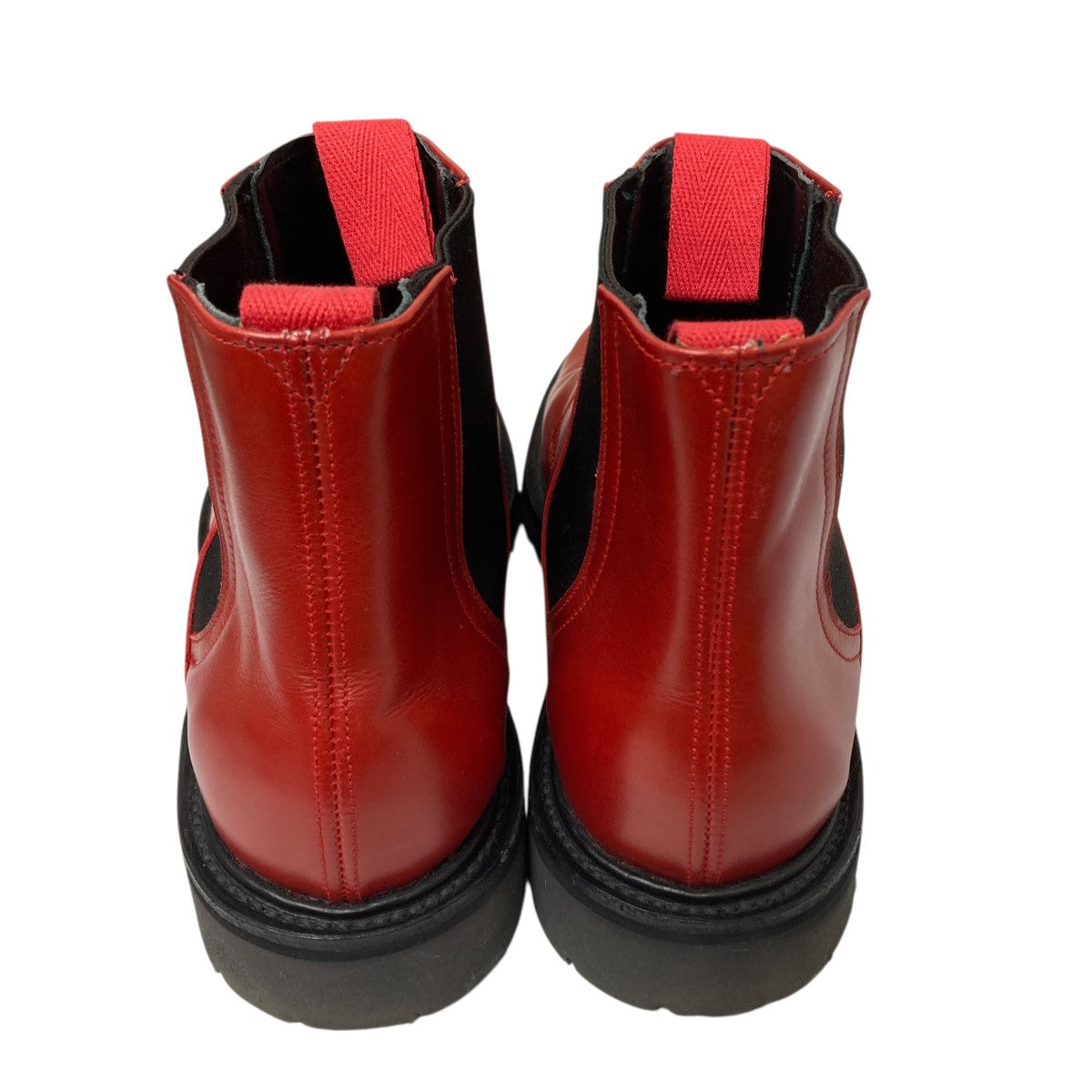 Kiko Kostadinov×MACKINTOSH サイドゴアブーツ レッド サイズ 9(28cm