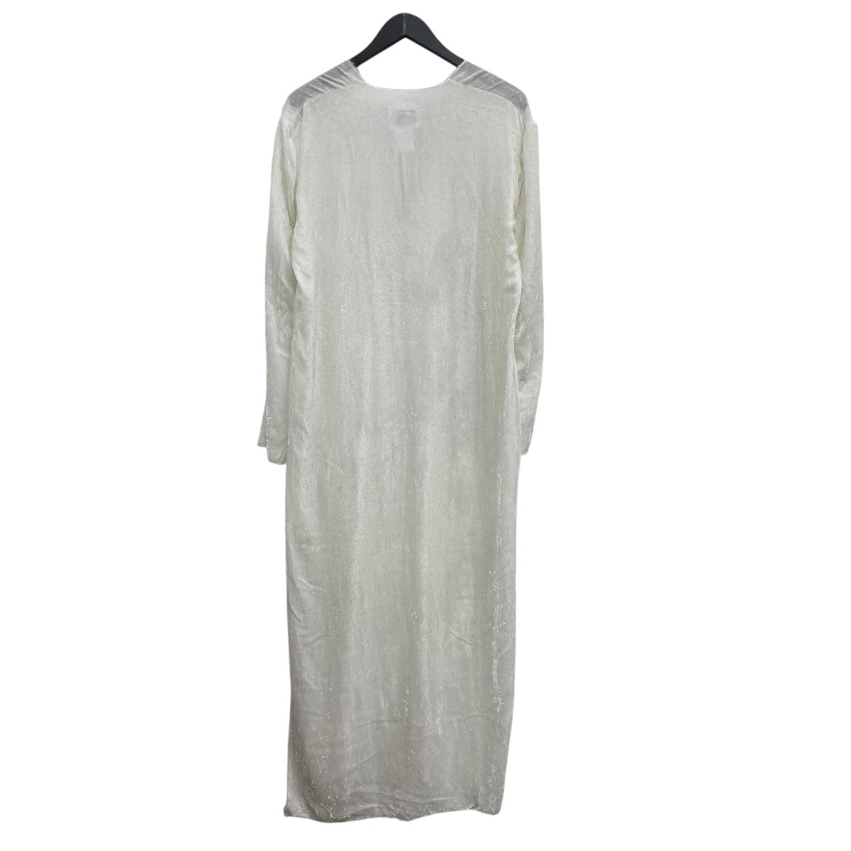 24AW COTTON VELVET LONGSLEEVE DRESS ベロアワンピース