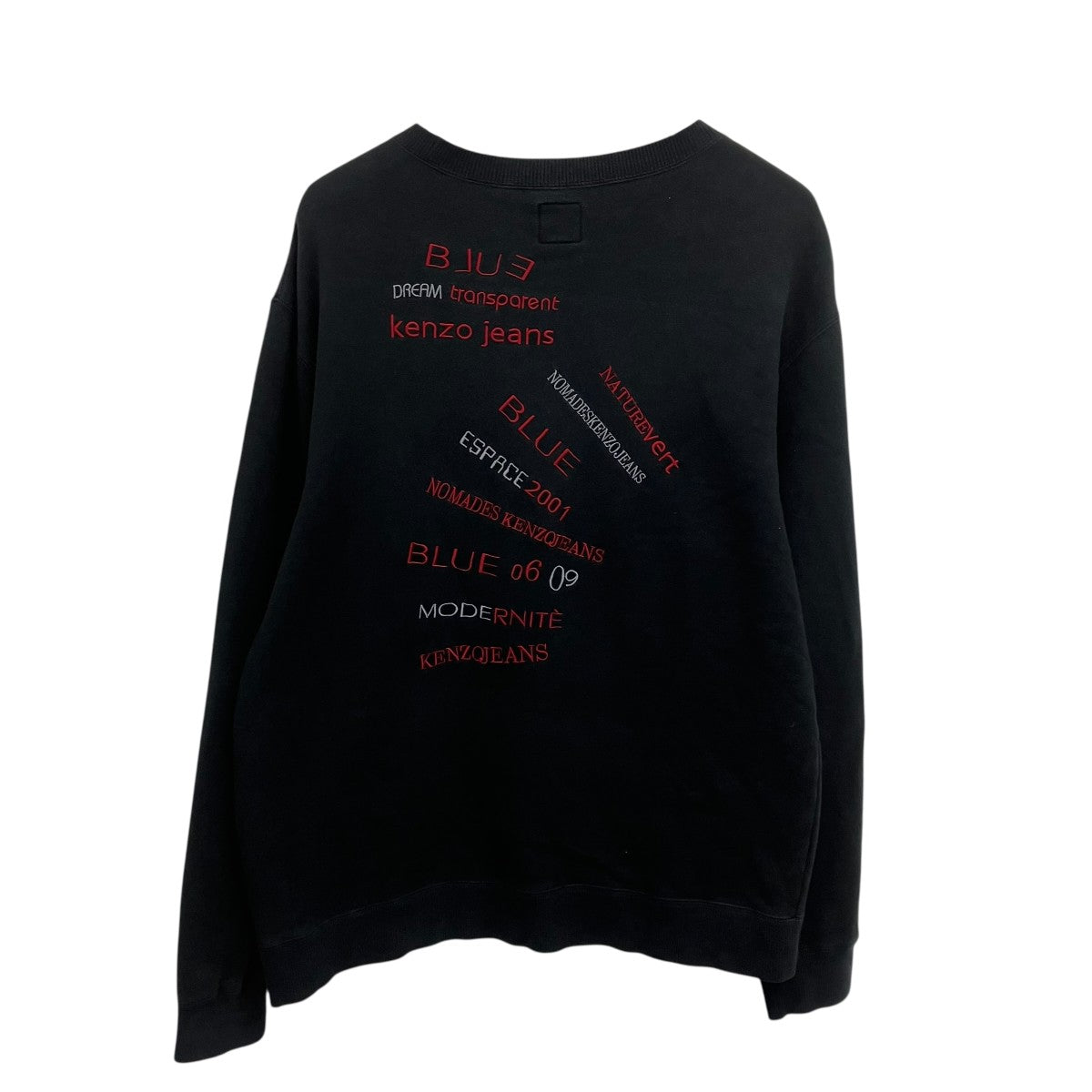 KENZO JEANS クルーネックスウェット 古着・中古-2枚目のアイテム画像