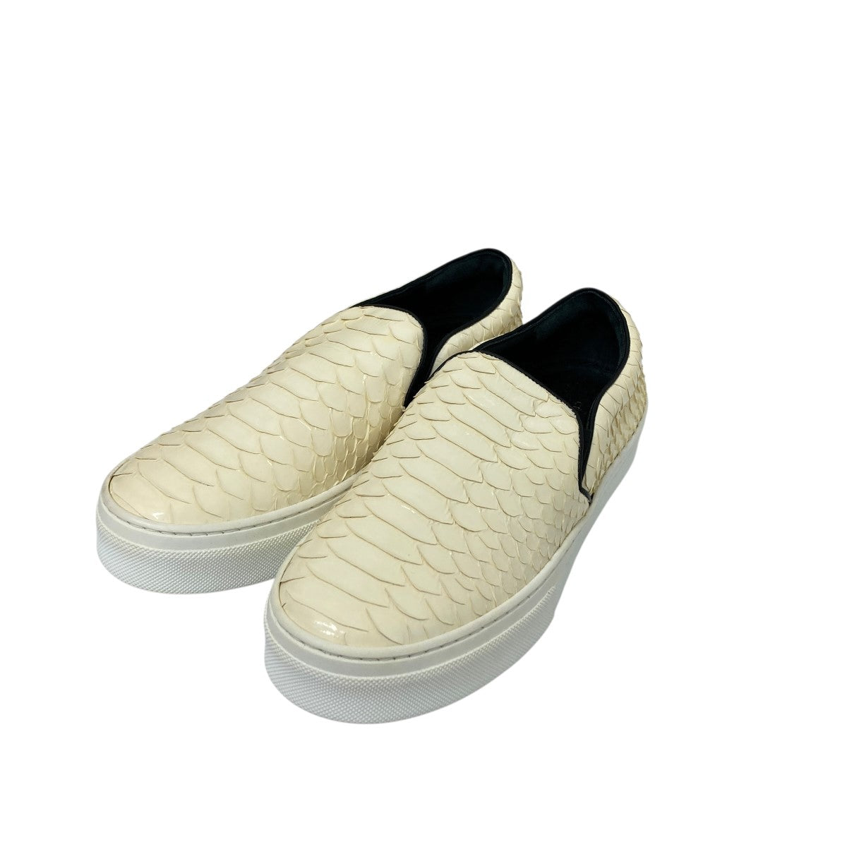 SNAKESKIN SLIP ON フィービー期パイソン柄スリッポン