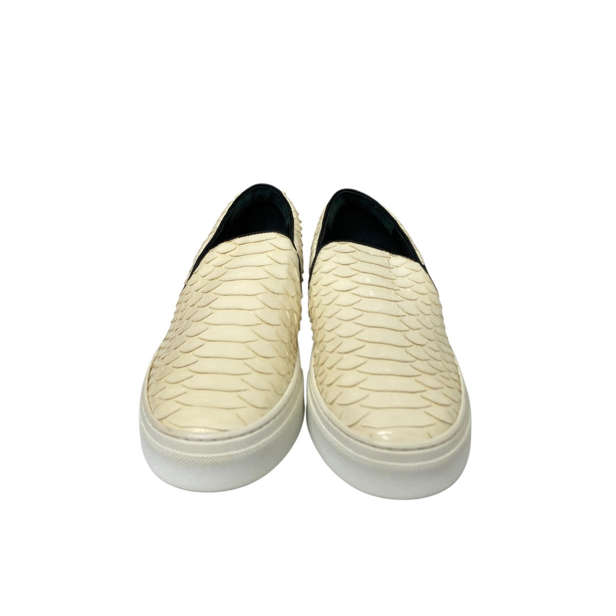 SNAKESKIN SLIP ON フィービー期パイソン柄スリッポン
