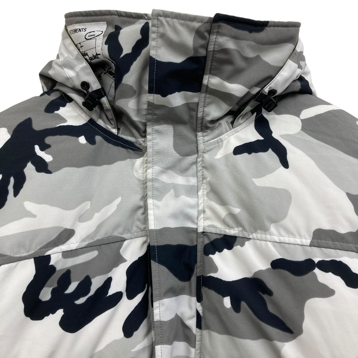 VETEMENTS×CANADA GOOSE リバーシブルダウンジャケット 古着・中古-5枚目のアイテム画像