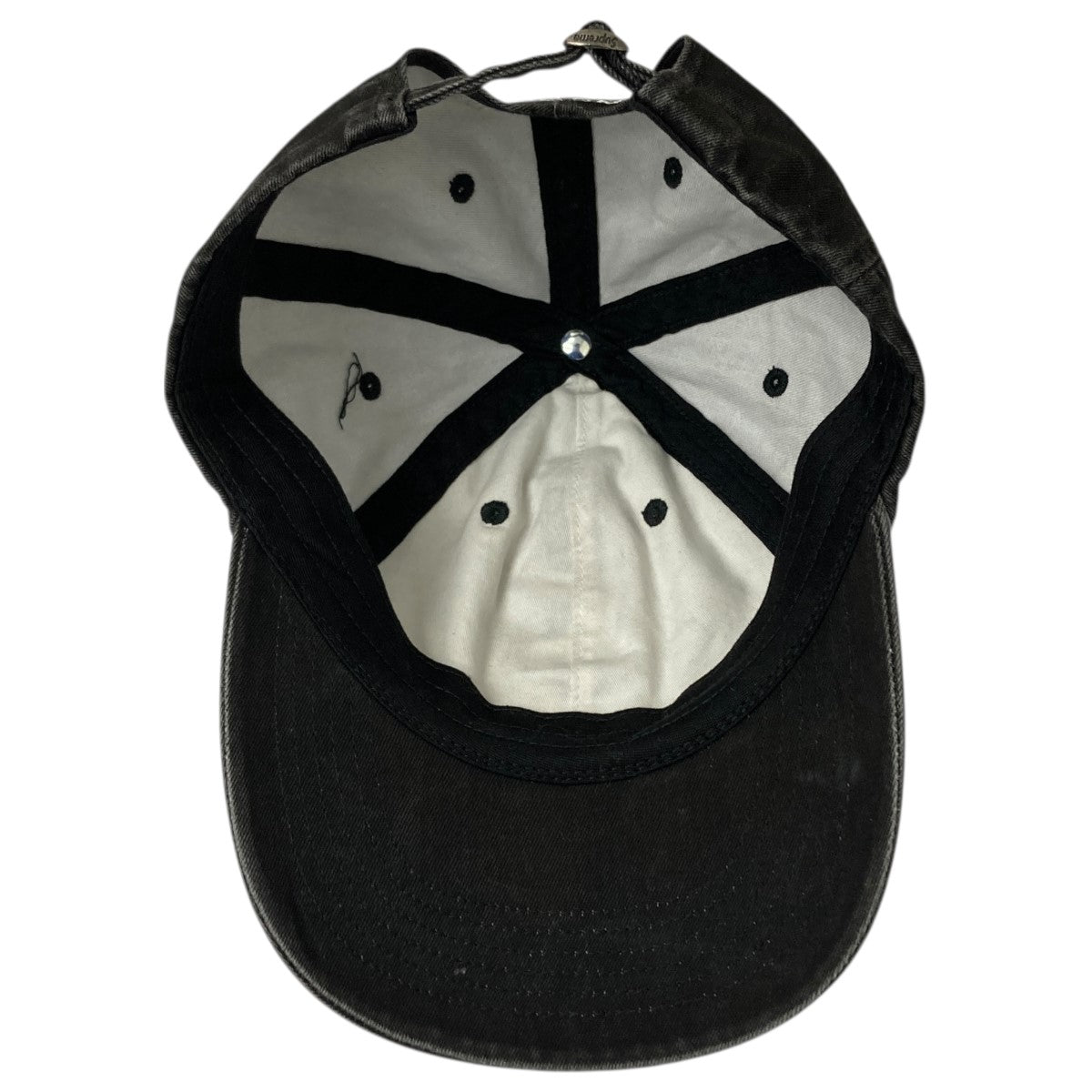 25AWPigment Coated Canvas S Logo 6-Panel CAPピグメントコーテッドキャンバス エス ロゴ 6パネル キャップ