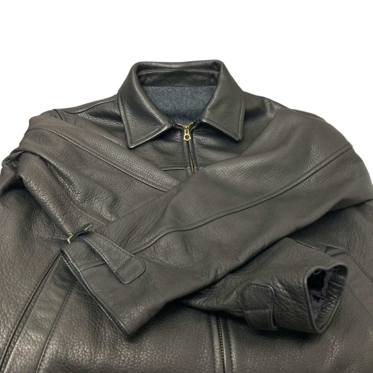 MAATEE＆SONS DEAR LEATHER JK レザージャケット 古着・中古-4枚目のアイテム画像