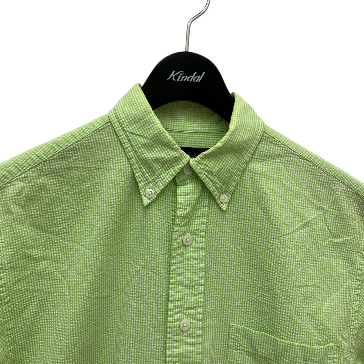 BROOKS BROTHERS チェック半袖シャツ 古着・中古-2枚目のアイテム画像