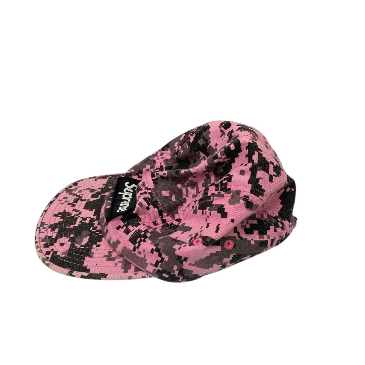 Supreme NYCO Twill Camp Cap迷彩キャップ ピンク｜【公式】カインド
