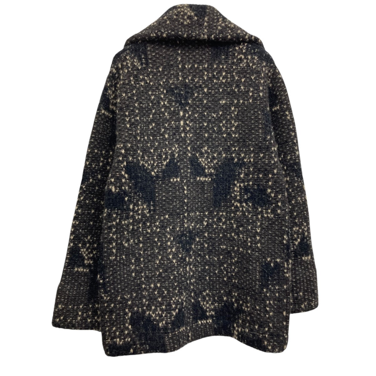 DRIES VAN NOTEN 24AW ジャガードニットカーディガン 古着・中古-2枚目のアイテム画像