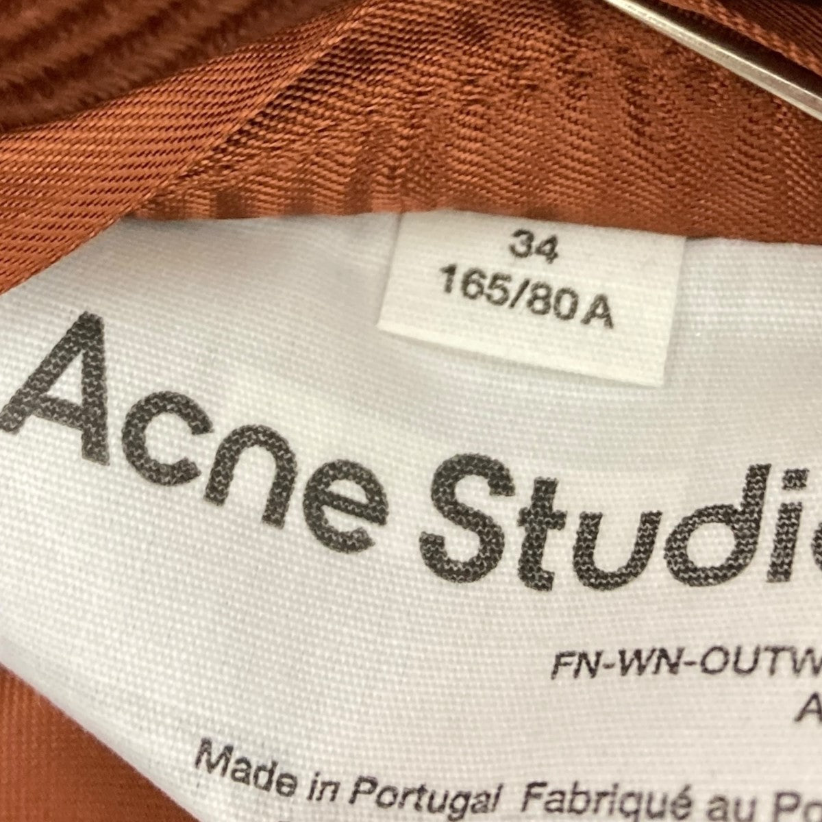 ACNE STUDIOS ウールコート 古着・中古-5枚目のアイテム画像