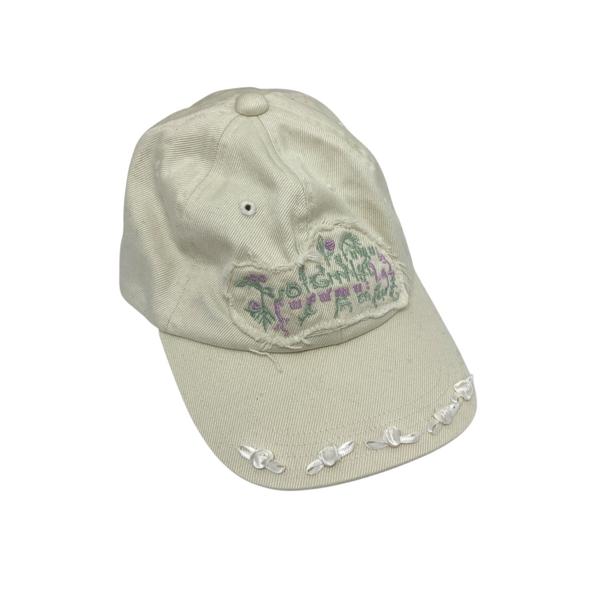 rurumu plants embroidery logo cap 古着・中古-1枚目のアイテム画像