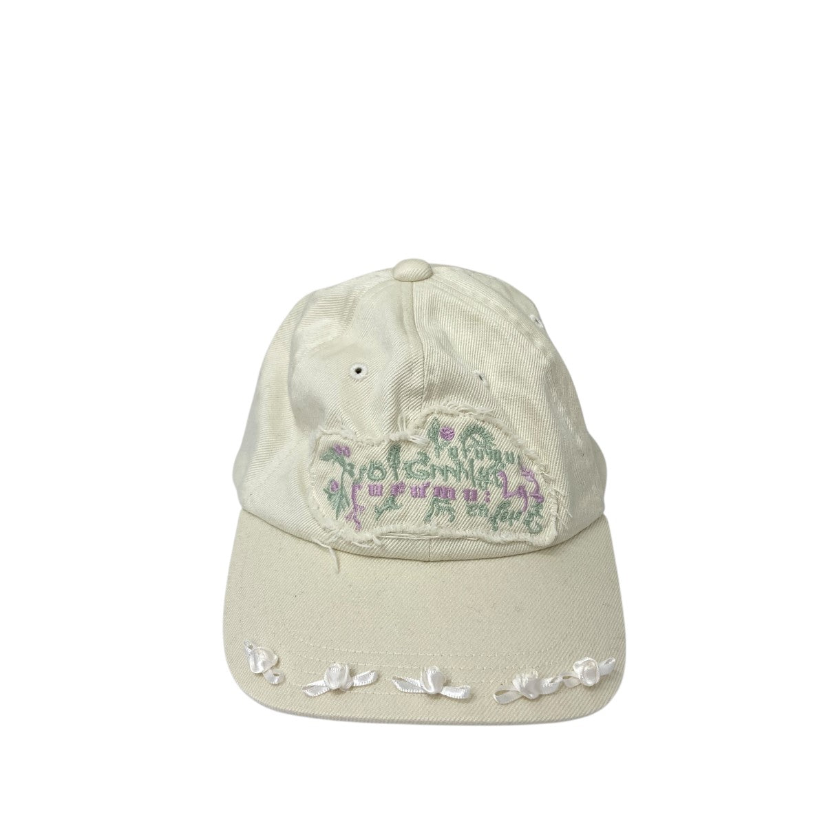 rurumu plants embroidery logo cap 古着・中古-2枚目のアイテム画像