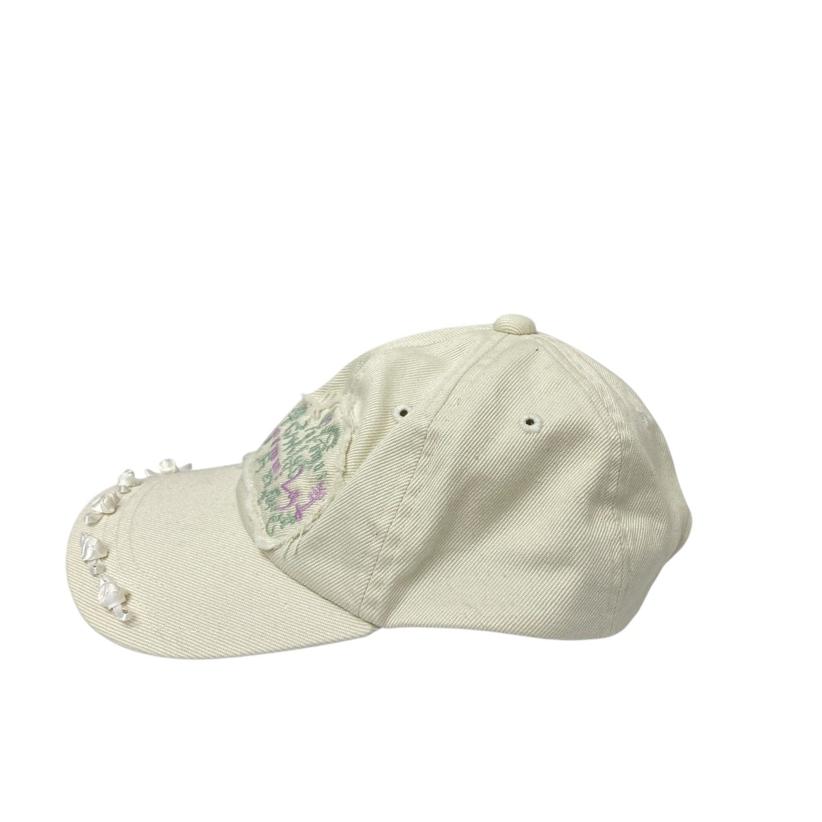 rurumu plants embroidery logo cap 古着・中古-3枚目のアイテム画像