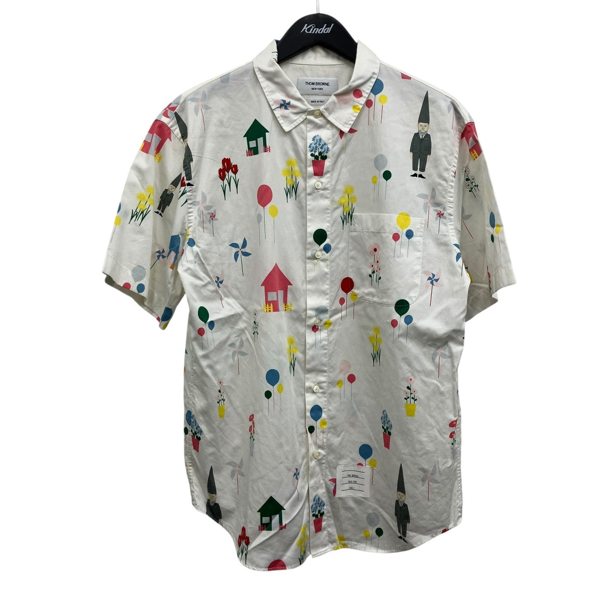 総柄シャツ