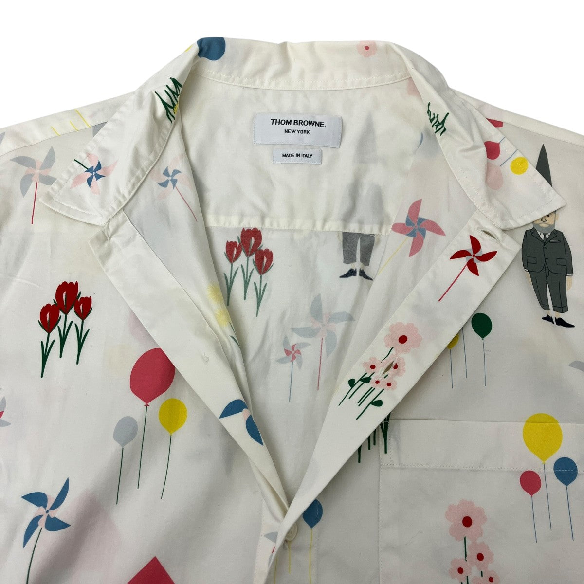 総柄シャツ