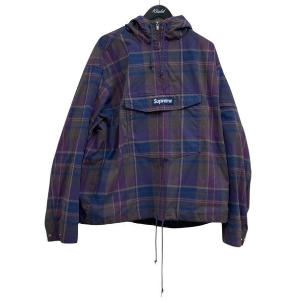 Supreme(シュプリーム) COTTON UTILITY ANORAK PLAID チェック