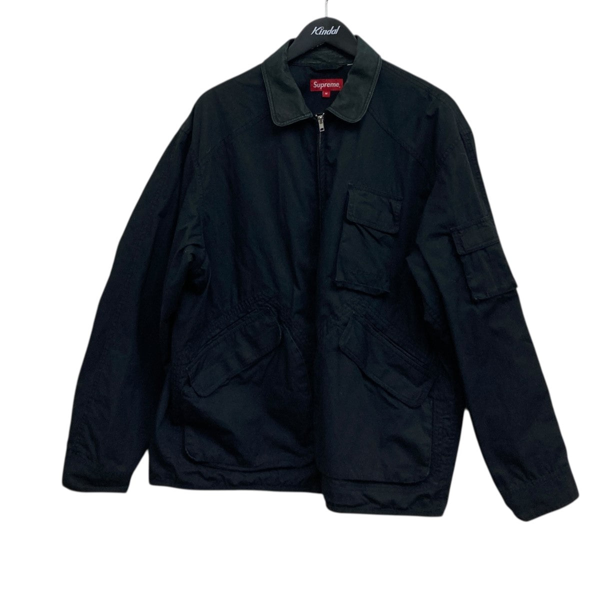 襟レザージャケット