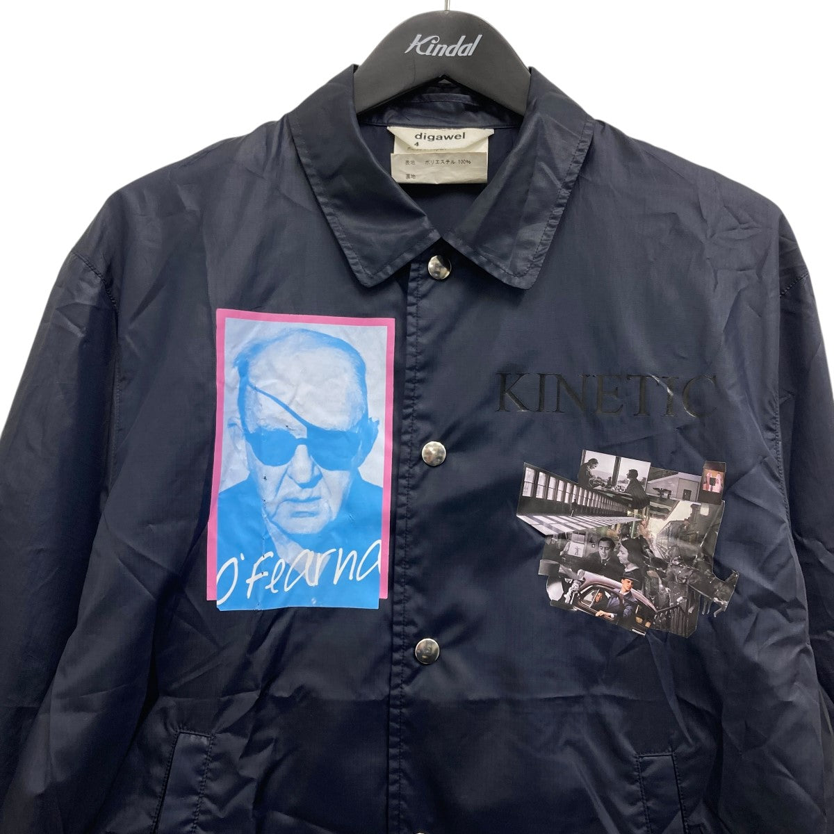 DIGAWEL(ディガウェル) コーチジャケット ネイビー サイズ 0｜【公式