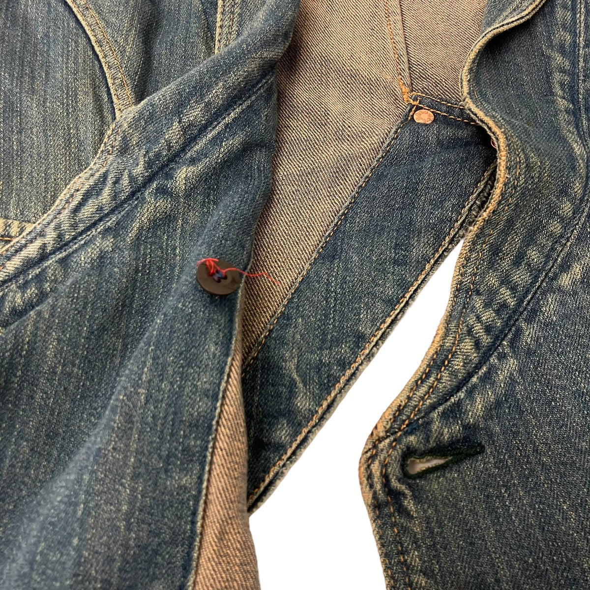 LEVI’S RED デニムジャケット 古着・中古-4枚目のアイテム画像