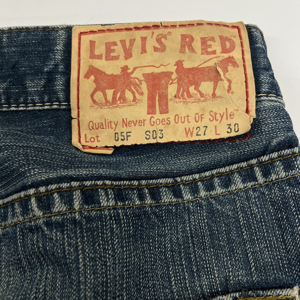 LEVI’S RED デニムパンツ 古着・中古-5枚目のアイテム画像