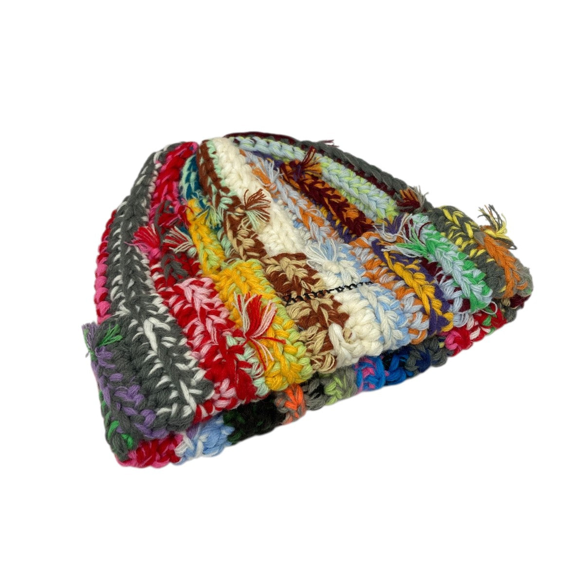 HAND TIED BEANIEマルチカラービーニー