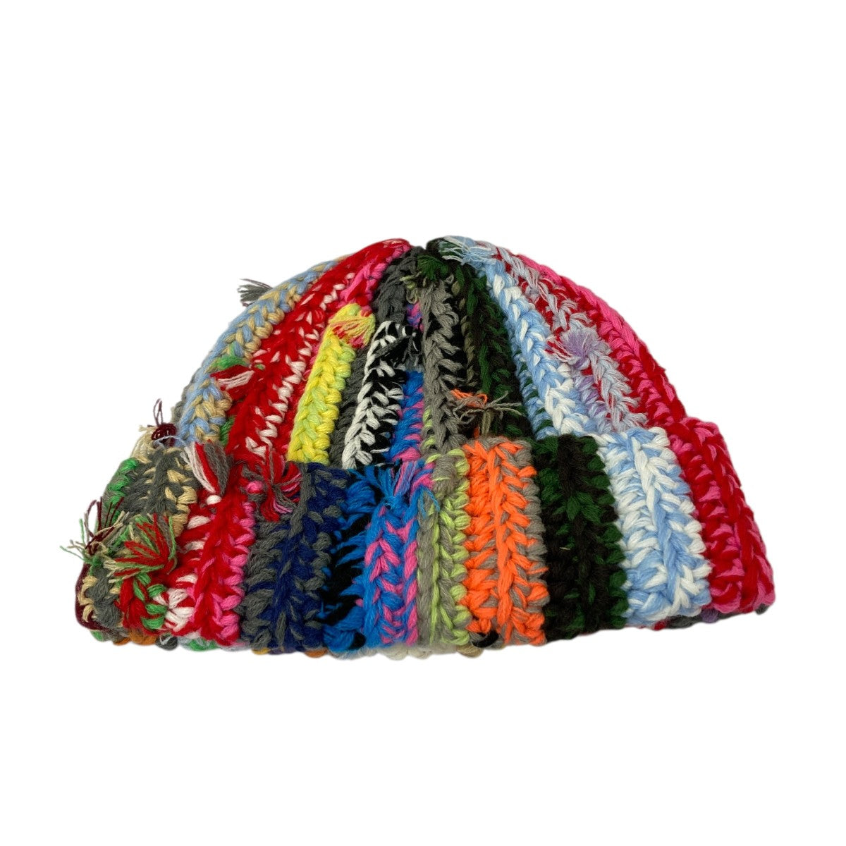 HAND TIED BEANIEマルチカラービーニー