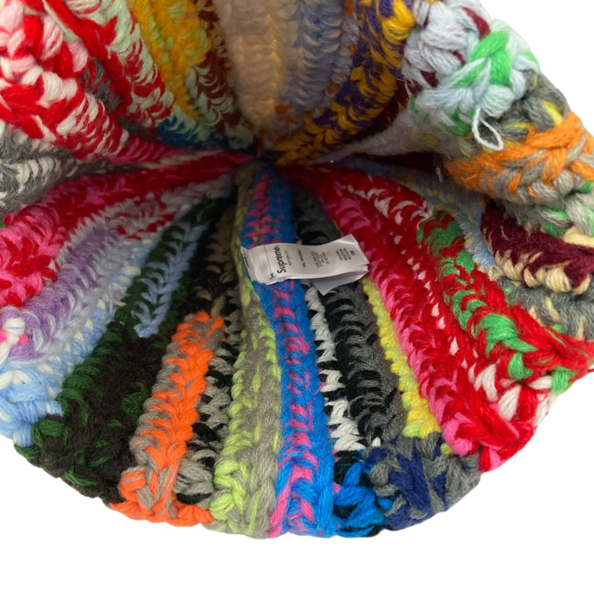 HAND TIED BEANIEマルチカラービーニー