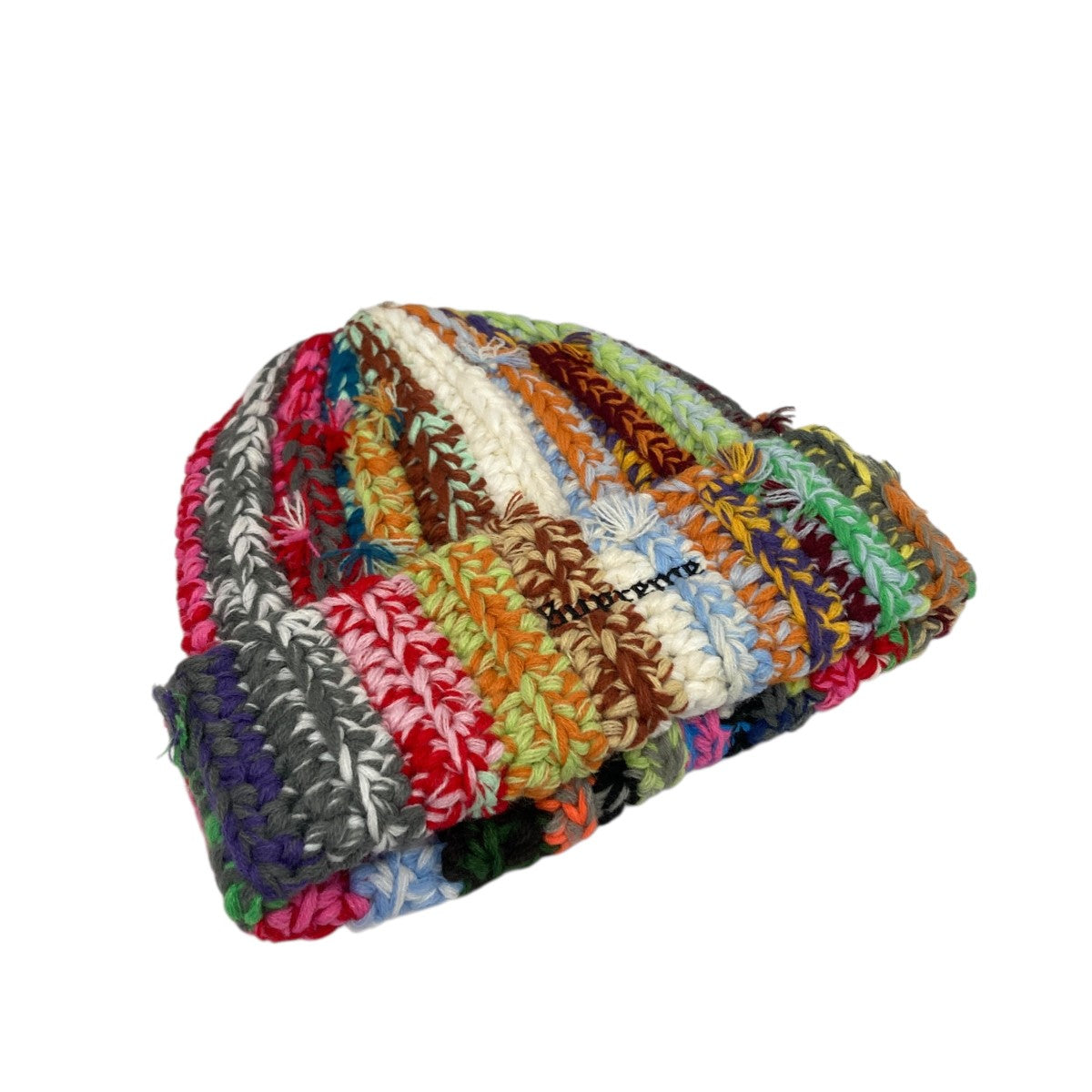HAND TIED BEANIEマルチカラービーニー