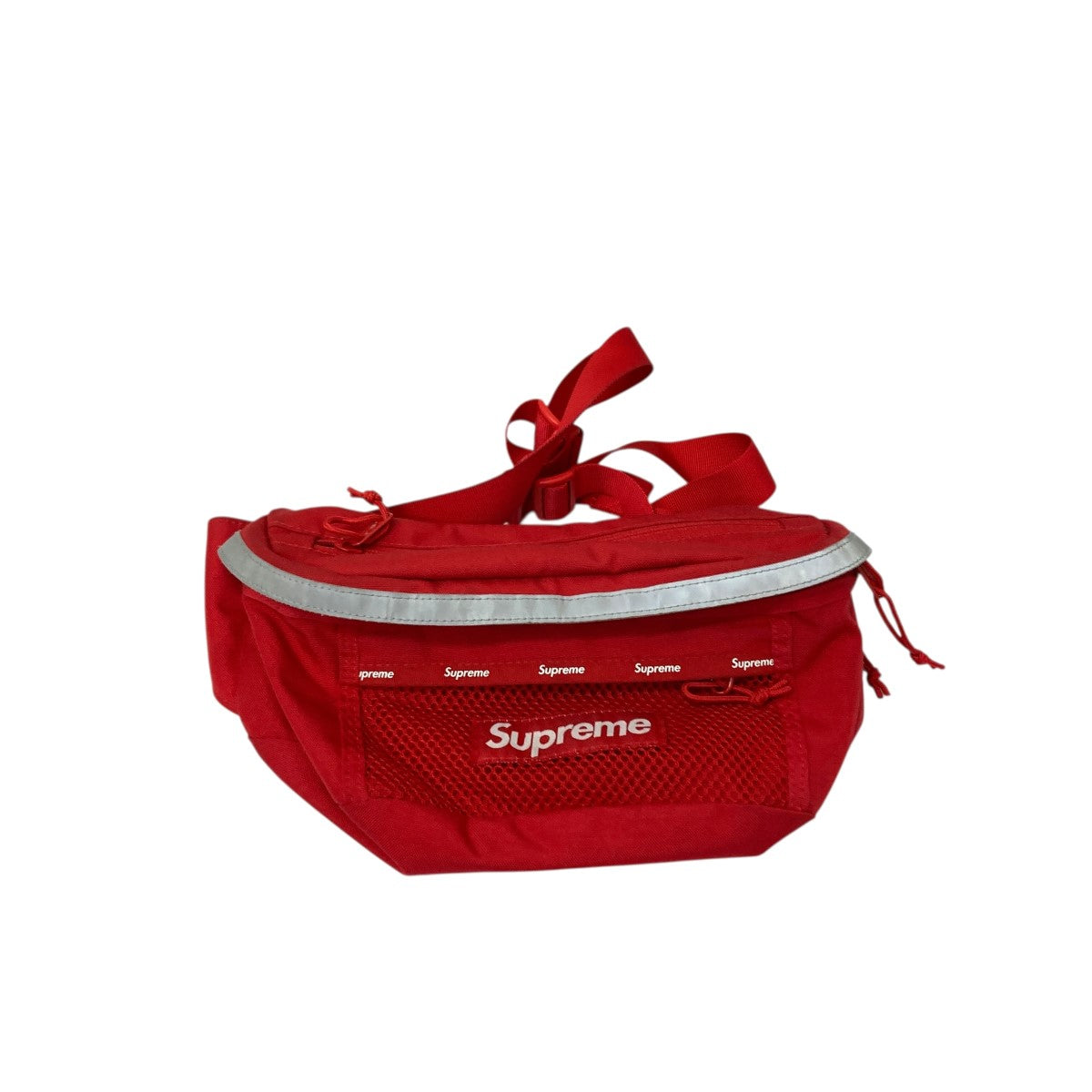 Supreme(シュプリーム) 21SS Waist Bag Red Camoロゴ カモ柄 ウエスト