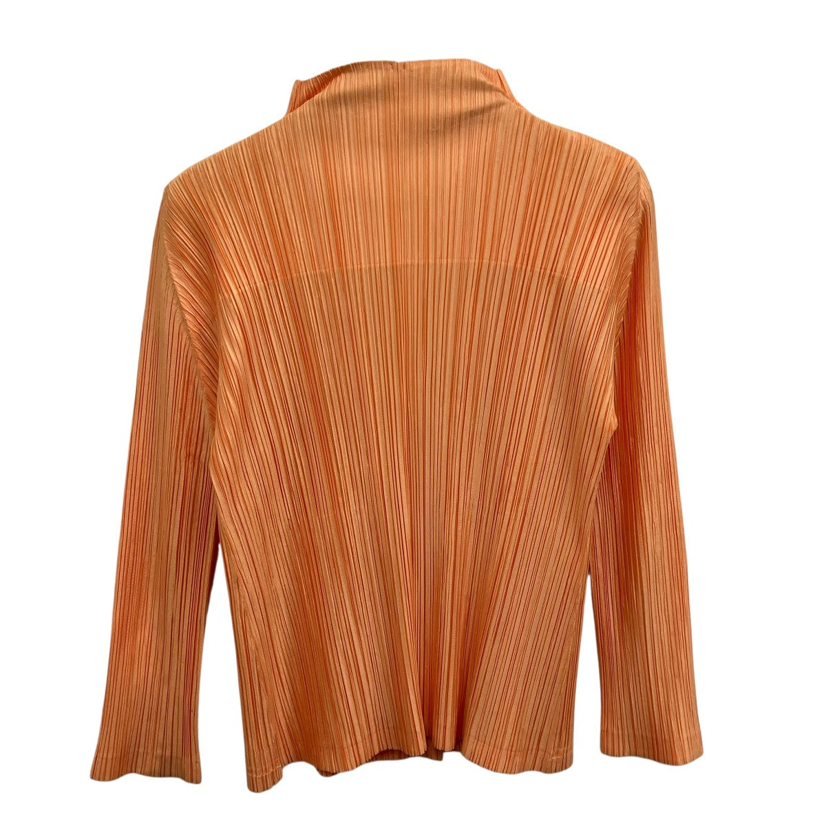 PLEATS PLEASE プリーツハイネックカーディガン 古着・中古-2枚目のアイテム画像