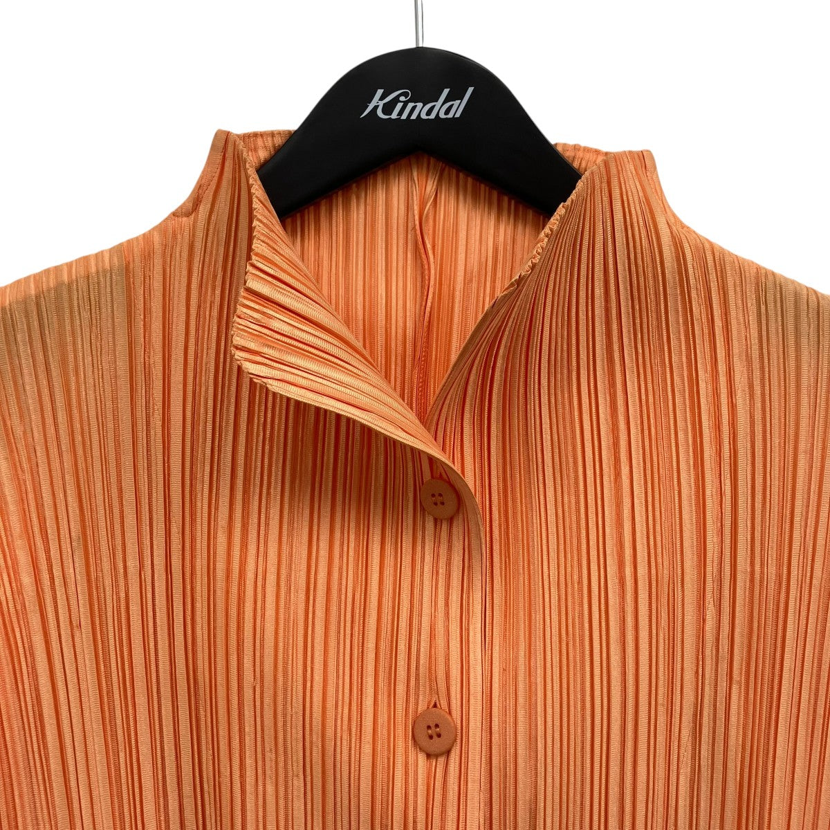 PLEATS PLEASE プリーツハイネックカーディガン 古着・中古-3枚目のアイテム画像