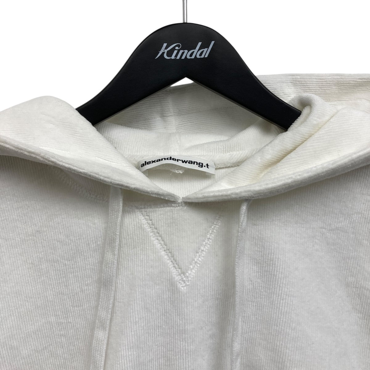 ALEXANDER WANG パイルクロップドフーディー 古着・中古-3枚目のアイテム画像