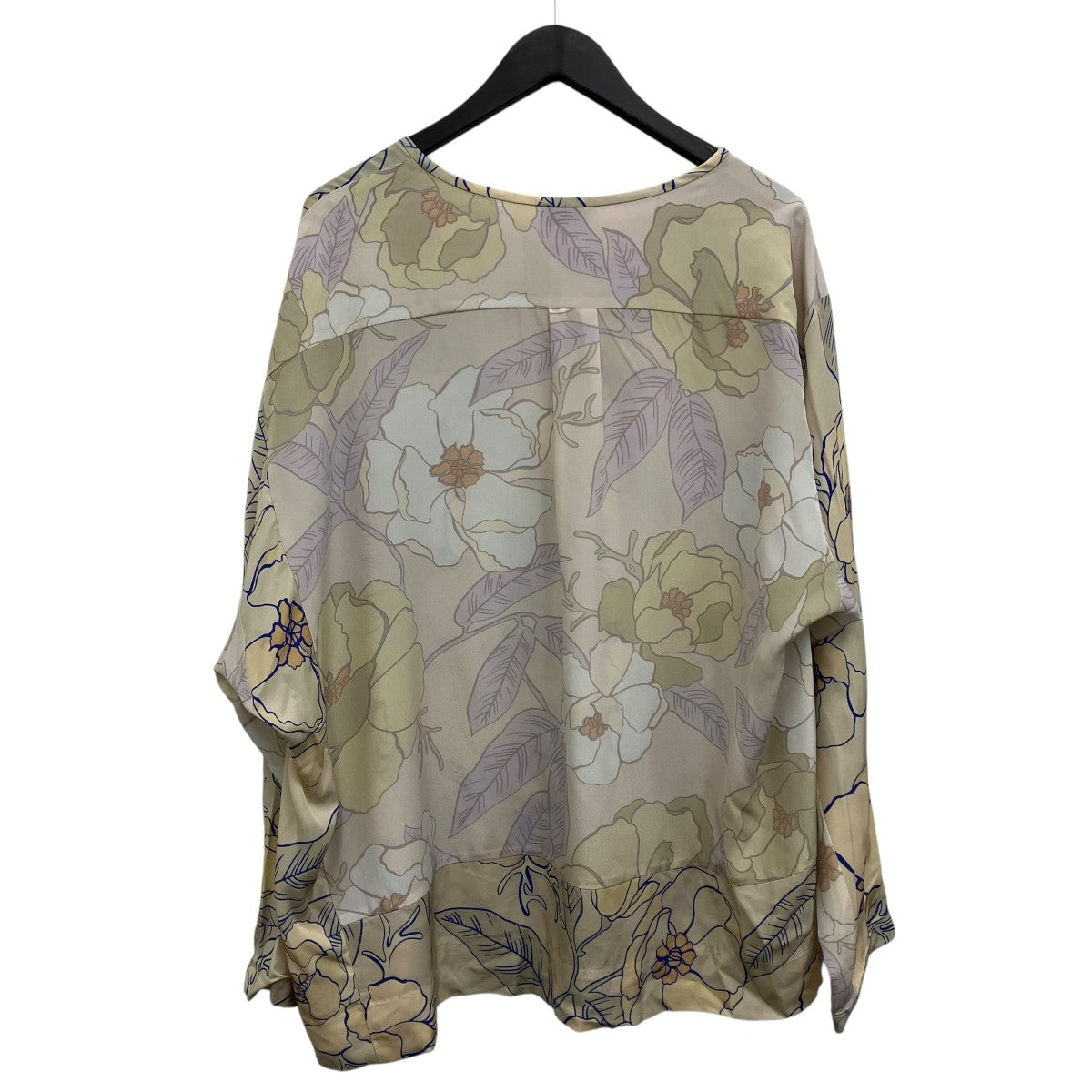 DRIES VAN NOTEN 総柄ブラウス 古着・中古-2枚目のアイテム画像