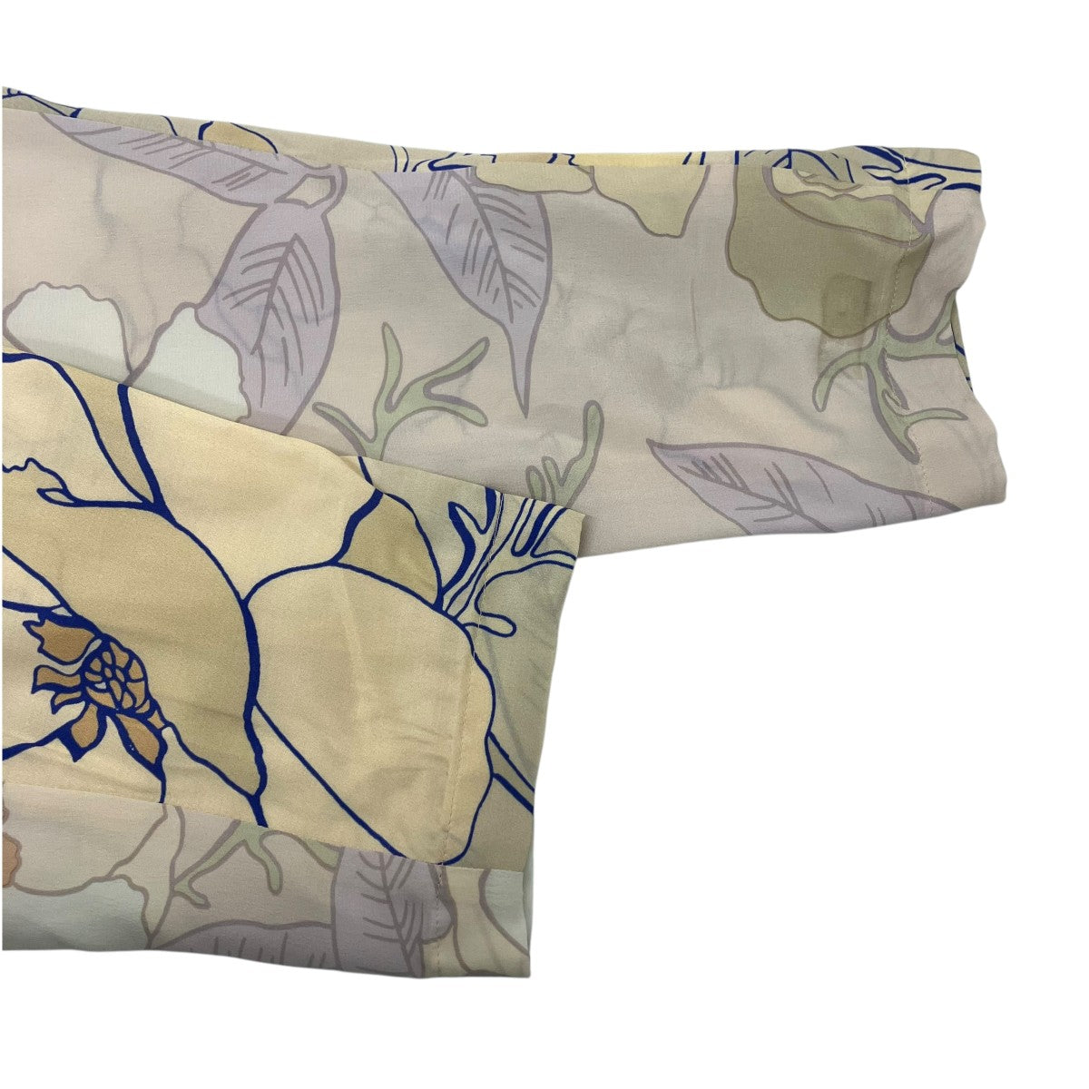 DRIES VAN NOTEN 総柄ブラウス 古着・中古-4枚目のアイテム画像