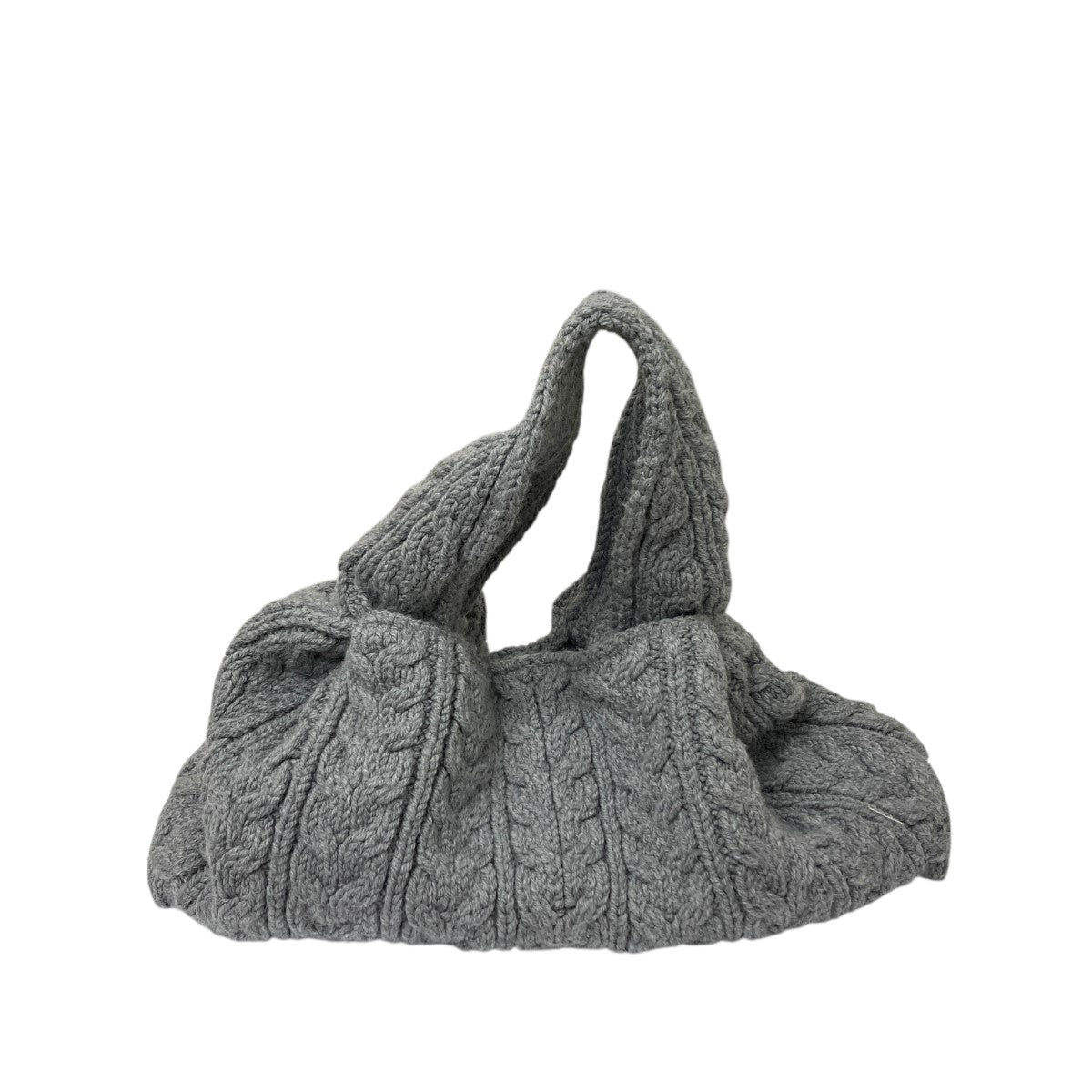 POLENE Numero Neuf Largeメリノウールハンドバッグ 古着・中古-2枚目のアイテム画像