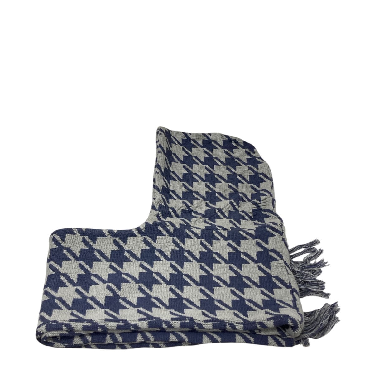 BoTT HOUNDSTOOTH HOODED SCARFフーデッドマフラー 古着・中古-3枚目のアイテム画像