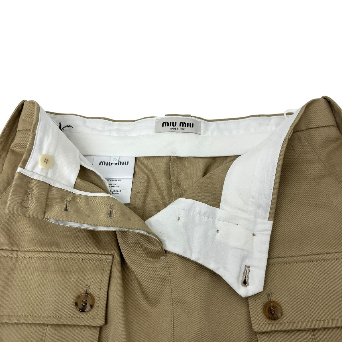 Mini Chino Skirt ’Cord’ ミニスカート