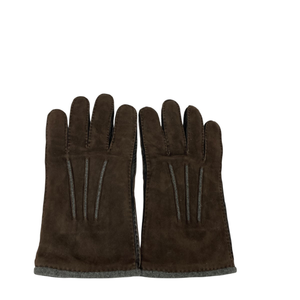 LORO PIANA スエードレザーグローブ 古着・中古-2枚目のアイテム画像