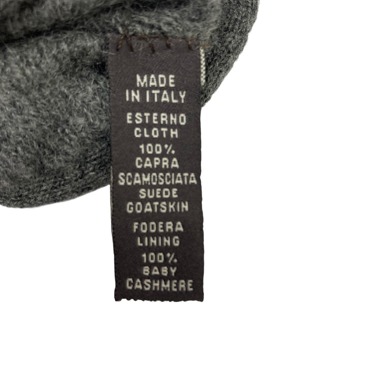 LORO PIANA スエードレザーグローブ 古着・中古-5枚目のアイテム画像