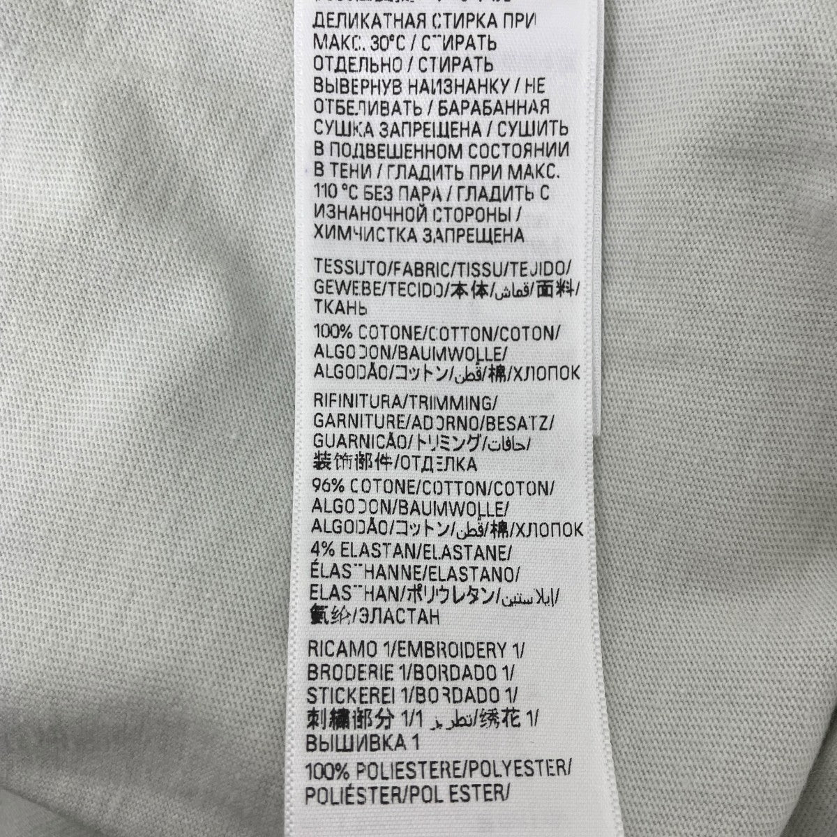 クラッシュダスト加工ワッペンTシャツ