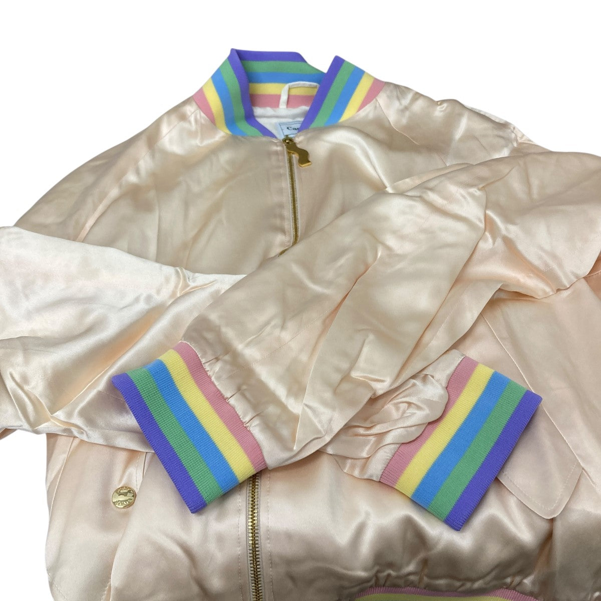 CASABLANCA スカジャン 古着・中古-4枚目のアイテム画像