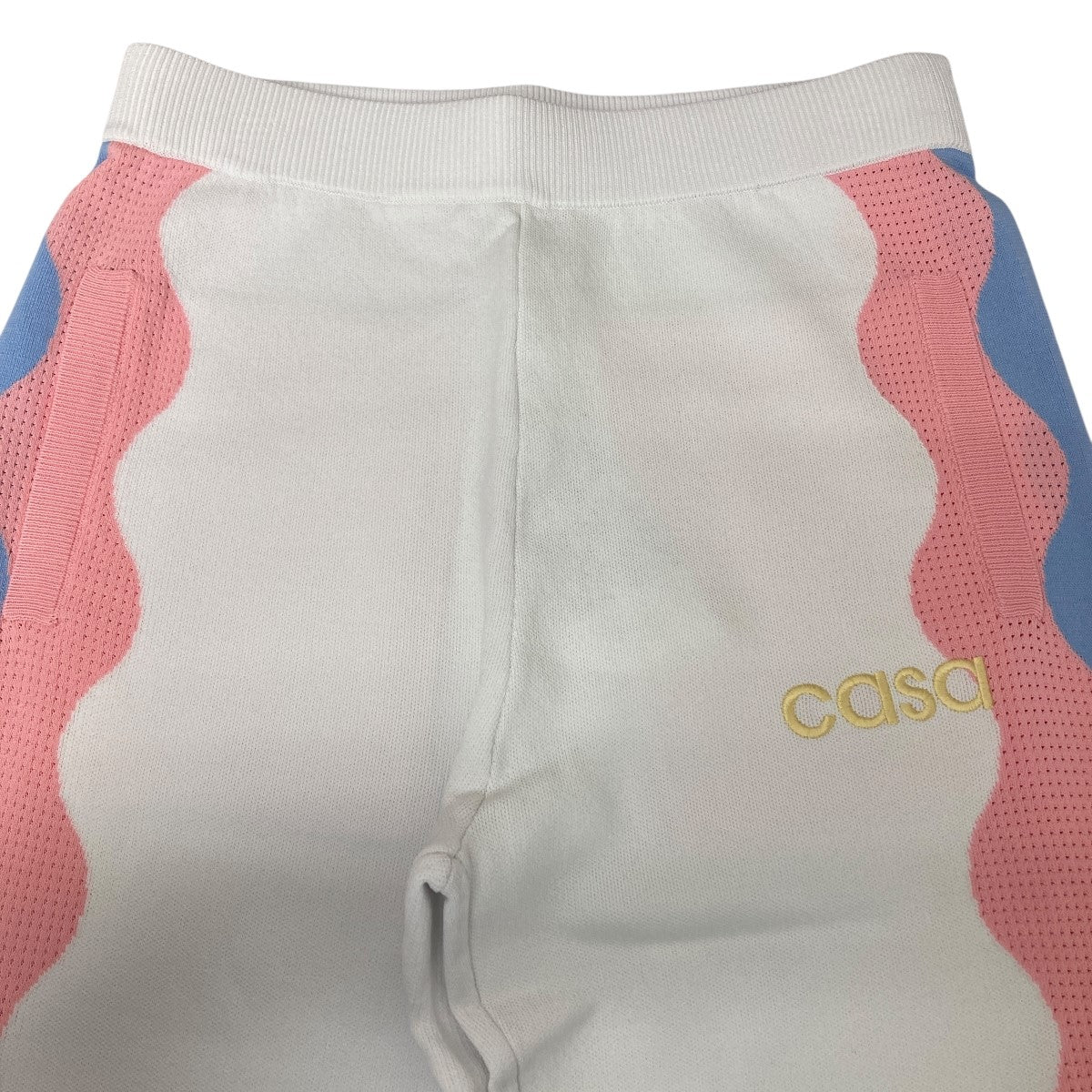 カサブランカ　スウェットパンツ CASABLANCA（カサブランカ）スウェットパンツ 白 サイズ:S メンズ