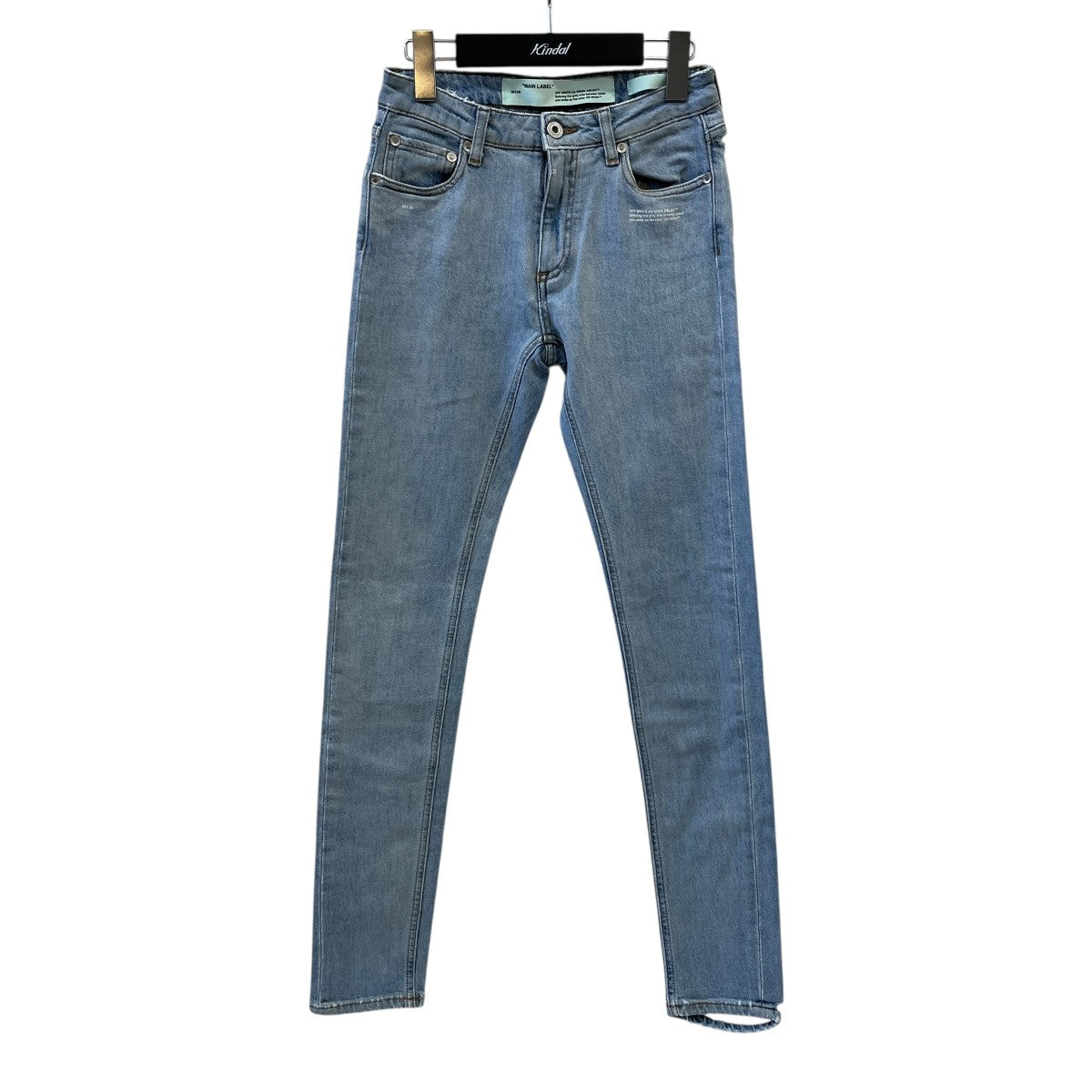 OFFWHITE スキニーデニムパンツOWYA003E18B15065 古着・中古-1枚目のアイテム画像