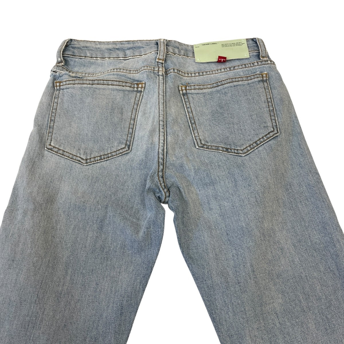 OFFWHITE スキニーデニムパンツOWYA003E18B15065 古着・中古-4枚目のアイテム画像
