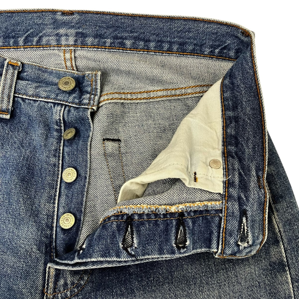 80s ボタン裏524 クロカンデニムパンツ