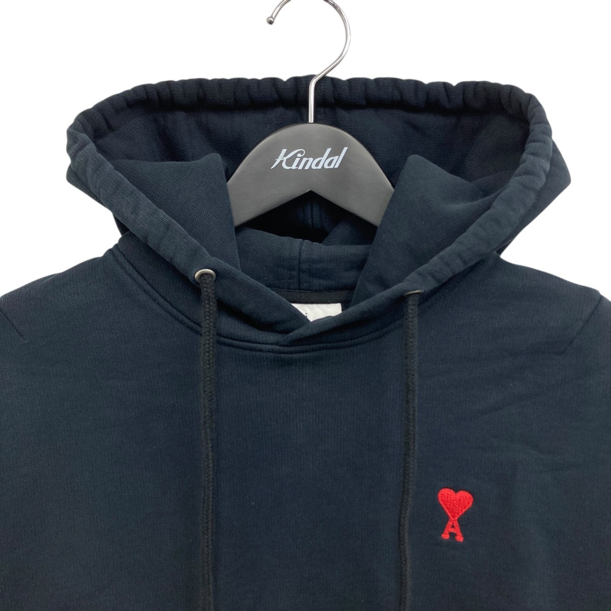 AMI PARIS(アミパリス) プルオーバーパーカー ブラック サイズ XXS