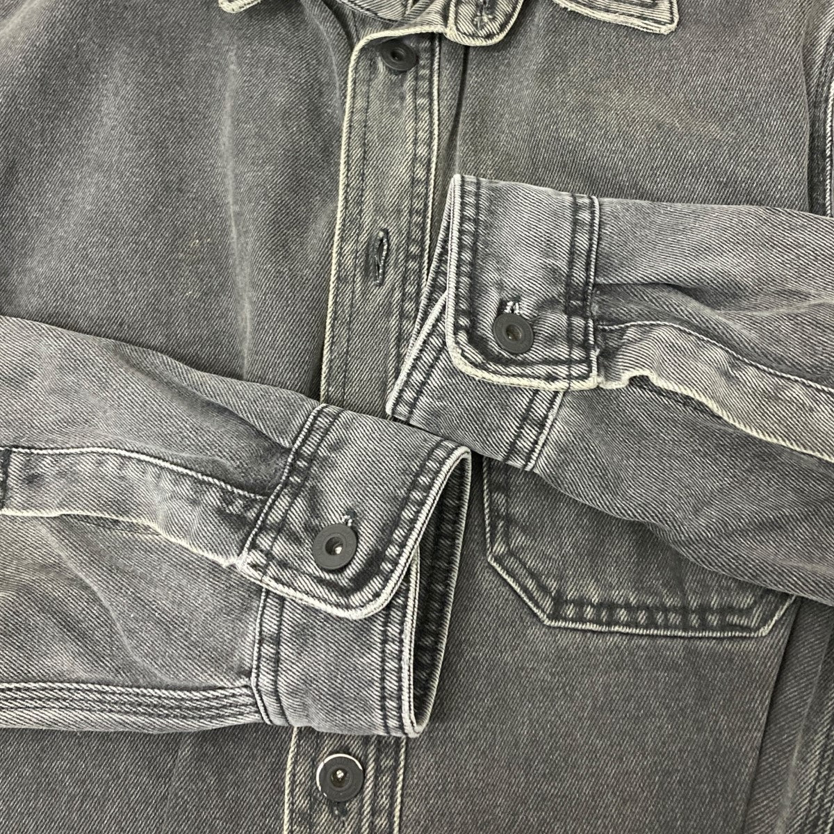 off-white デニムシャツ　サイズm 楽天市場】OFF-WHITE オフホワイト シャツ サイズ:S 17SS ヴィンテージ