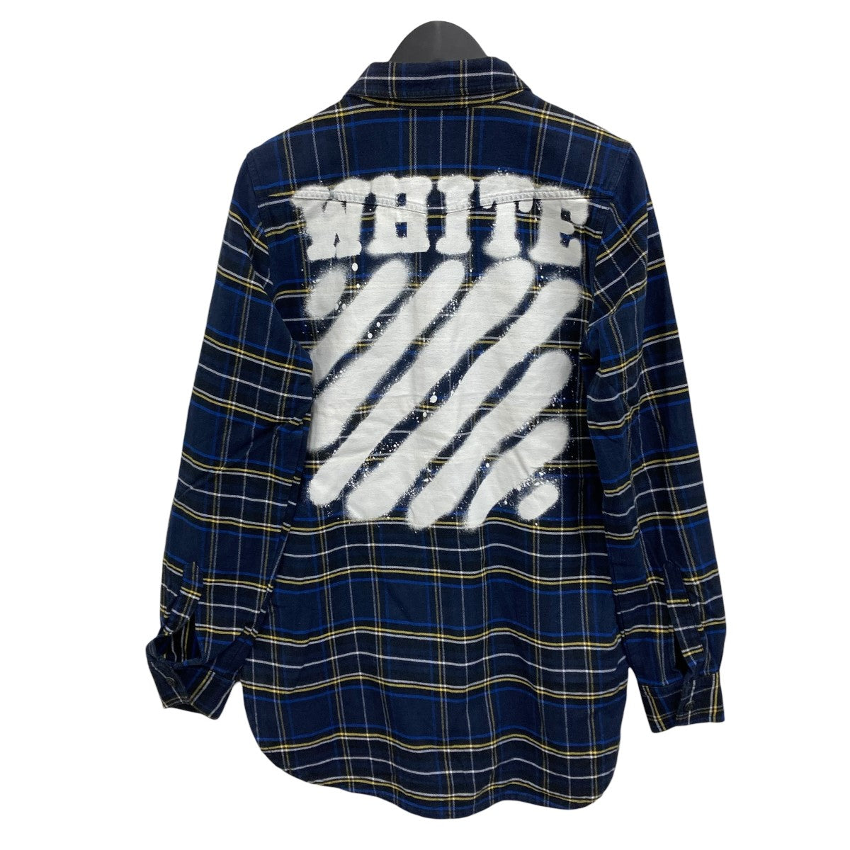 Off-White チェッカーパターンシャツ XS Off-White チェッカーパターンシャツ XS Off-White チェッカーパターン