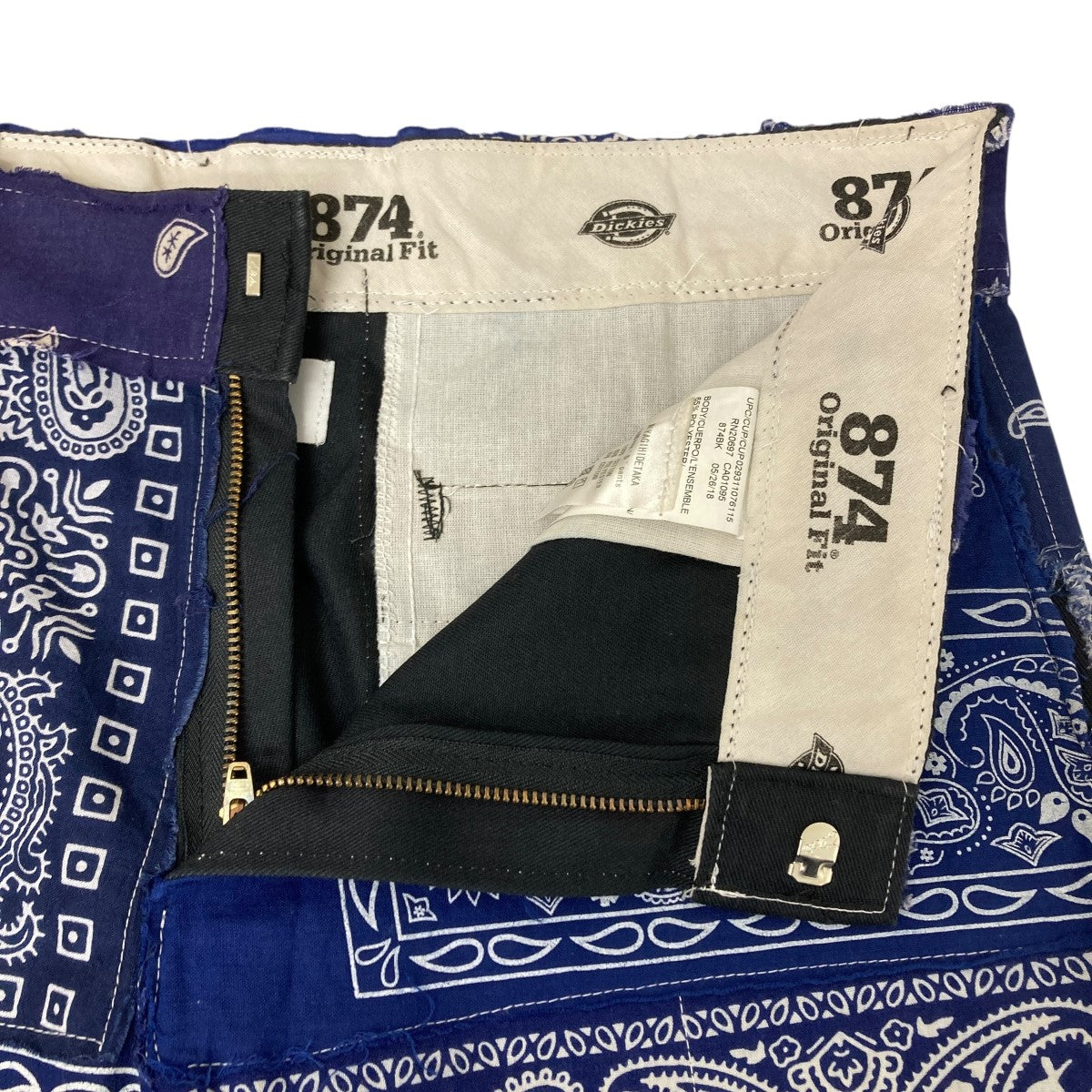 MIYAGIHIDETAKA×Dickies チノパン W64144K ネイビー サイズ 32/30
