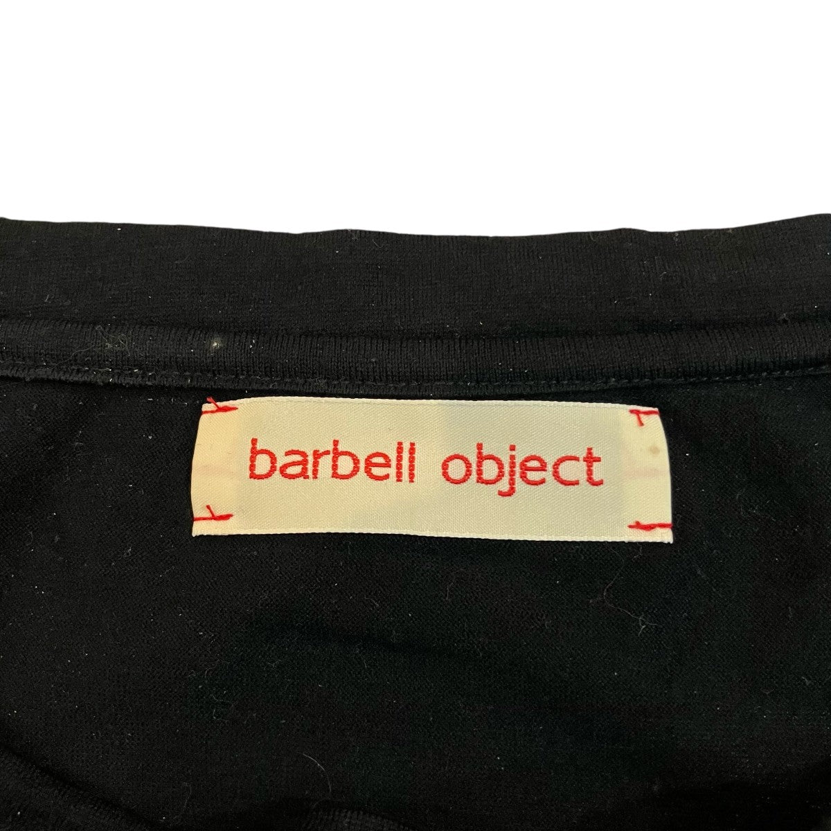 barbell object 「bo 04cn04 bo ns top」ノースリーブウールカットソーbo 04cn04 古着・中古-4枚目のアイテム画像